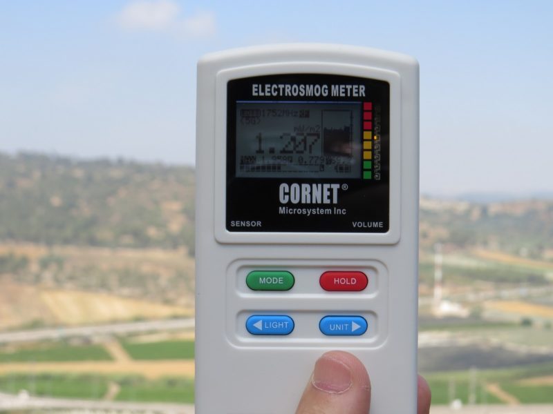 מד קרינה CORNET ED88TPlus5G - מדידת קרינת רדיו, מאנטנה סלולרית