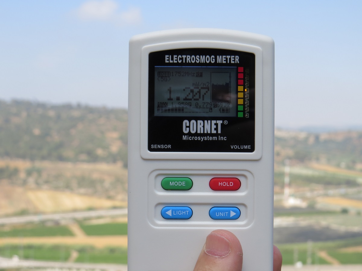 חזק למלאי – מד הקרינה המומלץ CORNET ED88TPLUS5G2